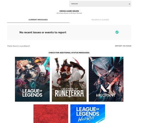 Riot Games Service Status